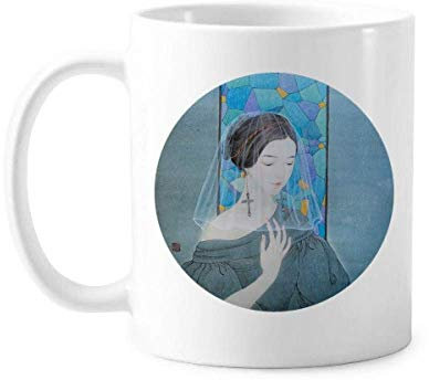 Bleu Beauté Fil Blanc Chinois Peinture Mug Poterie Céramique Café Porcelaine Tasse Vaisselle
