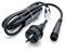 LEDZEIT - Profi Serie - Cordon d'alimentation 1,5 m, Noir, Extérieur et Intérieur