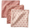 Vertbaudet 3er-Pack Wickeltücher,Hippie Vintage rosa ONE Size