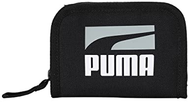 PUMA Plus II Geldbörse, Schwarz und silberfarben
