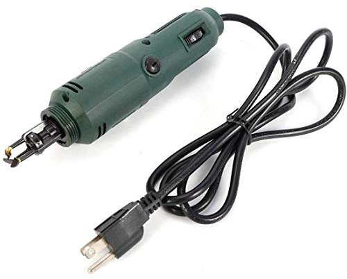 Rainorning DF-8 0.3-3mm Enameled Wire Stripping Machine, 110V Handheld Magnet Varnished Wire Stripper Enameled Copper Wire Pleering Tool