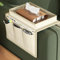 DZOZO Organiseur de canapé pour accoudoir de canapé, support de télécommande, sac de rangement avec porte-gobelet pour tablette, téléphone, tablette, livre, magazines, 6 poches
