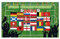 Fußball 2024 Hintergrund Banner, E-uro Championship Fußballfeld Foto Hintergrund, Fußball Geburtstag Sport Party Supplies, für 2024 EM Fussball Party Garten Haus Bar Dekoration, 180 * 110cm