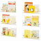 Lifewit Magazine Shelves for Wall, 15 Clear Floating Shelves, 4.5 Raised Document Holder, Kids Bookshelf for Nursery, Living Room, Resturant,6 Pack