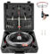 Langjiee Kit De Coupe De Scie Cloche Réglable 40-200mm/40-300mm avec Foret De Coupe De Trou De Bouclier Outils De Bricolage pour Placage D'ardoise(Color:40-300mm)