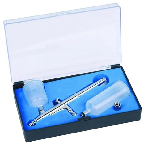 Kit d'aérographe avec compresseur, kit d'aérographe pour peinture de modèles, kit de pulvérisation de peinture professionnel rechargeable sans fil | Ensemble de brosses à air haute pression qui