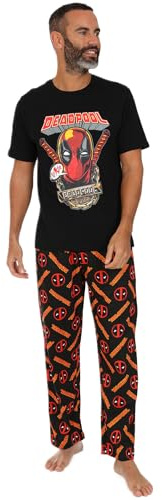 Marvel Deadpool - Pigiama lungo da uomo
