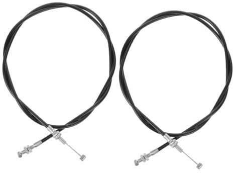 MAGICLULU 2st Zubehör Für Friseurstühle Kabel Für Friseurstühle Salonstühle Aus Draht Styling-Stuhl-Kabel Ersatzteile Für Relaxsessel Liegeentriegelungskabel Verstellhebel Black Plastik