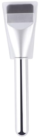 Pinceau de fond de teint plat Pinceau maquillage coréen ultra fin pratique avec étui protection pour fonds teint liquides, crème estompante, masque, boue, argile