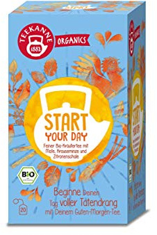 Teekanne Organics Start Your Day, 1er Pack