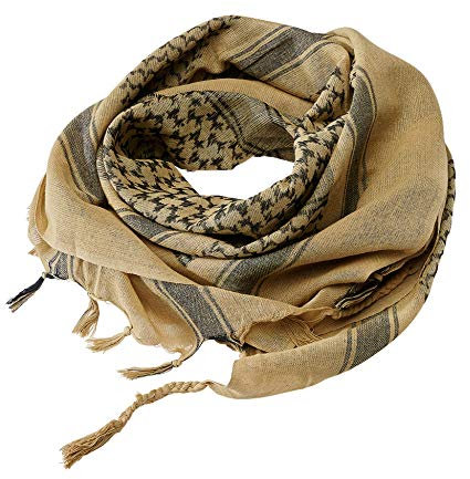Brandit Shemag Scarf, Farbe: khaki+blac, Größe: OS