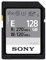 Sony 128GB SF-E Series UHS-II U3 V60 Sdhxc Digital Memory Card - Read 270MB/S Write 120MB/S SFE128