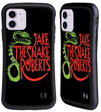 Head Case Designs Offizielle WWE Snake Pro Jake The Snake Roberts Hybride Handyhülle Hülle Huelle kompatibel mit Apple iPhone 11
