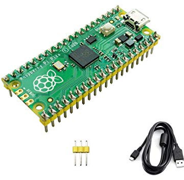 IBest for Raspberry Pi Pico RP2040 Microcontroller Board with Pre-Soldered Header Flexible Mini Board Based on Raspberry Pi RP2040 Chip,Dual-core Arm Cortex M0+ Processor,Support C/C++/Python