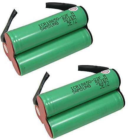 2X 10,8V / 2200mAh Li-Ion Akku kompatibel mit Bosch PSR 10.8 Li-2, KEO, AGS 10.8, ASB 10.8, 2 607 336 863, 2 607 336 864 Berner BTI 10.8, BACP 10.8