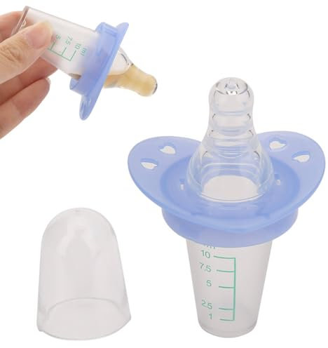 Bébé Médecine Distributeur, Distributeur De Médicaments Liquides,Tétine Medicament Bebe Grignoteuse Bébé Medicator Mamelon Biberon Medicament Bebe Avec Échelle De Capacité Pour Les Nouveau-Nés