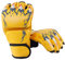 harayaa Mma Boxing Gloves, Protective Gear Open Palms Breathable Lightweight Mitts for Women Men Youth Punching Heavy Bag Sparring Karate Fighting, Claw of Tiger Yellow