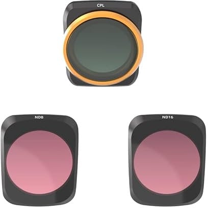 OZLLO [Drohnenteile for DJI Mavic Air 2S CPL UV ND8 ND16 ND32 ND64PL/ ND Linsenfilter-Set Professionelles Filter-Kit Air 2S (Color : CPL ND8 ND16)