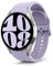 MoKo Correa Deportiva Compatible con Samsung Galaxy Watch 7 FE 6 5 4 40mm 44mm/Watch 4 6 Classic 42mm 46mm 43mm 47mm/5 Pro 45mm, 20mm Pulsera de Silicona Suave para Hombre Mujer, Púrpura
