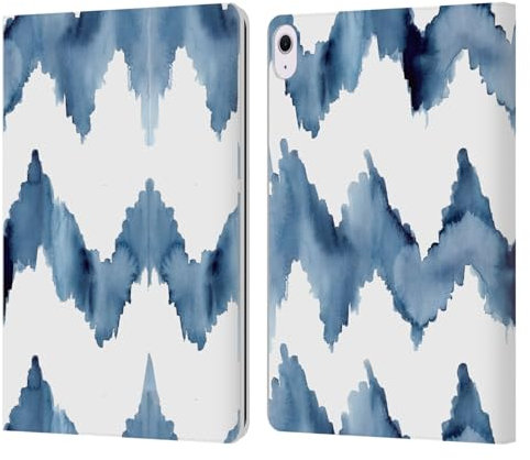 Head Case Designs Licenza Ufficiale Mai Autumn Ikat Dipinti Custodia Cover in Pelle a Portafoglio Compatibile con Apple iPad Air 13 2024