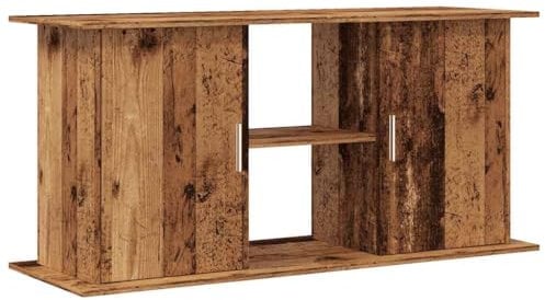 vidaXL Aquariumständer Altholz-Optik 121x41x58 cm Holzwerkstoff