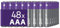 ITSON, Lot de 48 Piles AAA 1,5 V alcalines pour Montres, Lampes de Poche, télécommandes, Emballage écologique 95% recyclé