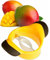 Affettatrice Mango - Nero-Giallo
