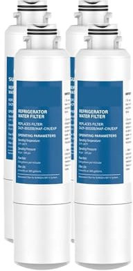 Filtre À Eau DA29-00020B, Compatible Avec Samsung, DA29-00020B DA29-00020A/B HAF-CIN/EXP 46-9101, Filtre À Eau For Réfrigérateur(4Pcs)