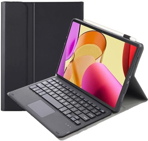 SCIMIN Wireless Bluetooth Keyboard Cover for Amazon Fire Max 11 Tablet (11), Keyboard Case & Trackpad Mouse