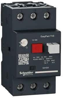 Schneider Gz1e20 13–18 Easypact téléviseurs Disjoncteur Moteur, Blanc