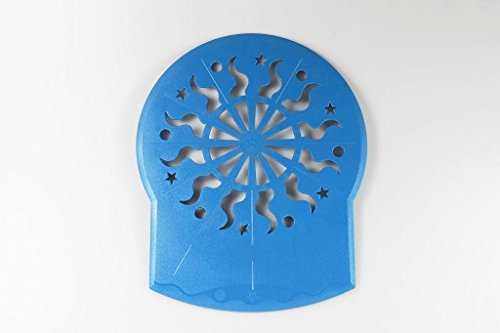 TUPPERWARE Pfiffikus Backen Tortenretter/Abkühlgitter/Dekoschablone hellblau 28058