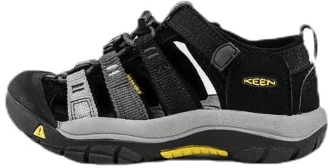 Keen Newport H2 Sandalias de senderismo unisex para niños, color verde lima, talla 19 EU, Verde lima, 35 EU