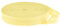 25m Baumwoll-Schrägband 14mm gefalzt, Farbwahl - Einfassband Nahtband Kantenband, Farbe:pastellgelb