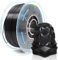 YOUSU Schwarz PLA Filament 1.75mm 1kg,3D Drucker Filament Maßgenauigkeit +/- 0.03mm,Glatter Druck Passend für die Meisten Drucker