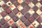 Handmuster Mosaik Stein Resin gold rot Wand Fliesenspiegel Küche Bad MOS88-0709_m