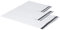 100 Weiße Plastik Versandtüten Versandbeutel Versandtaschen LDPE Coex Folien 25x35cm 35x45cm 40x60 cm 60my 55x77cm 80my (Weiss, 550 x 770mm + 60mm - 100 Stück)