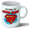 Planetacase - Taza Super Mama Personalizada - Regalo Original para Mamas - Desayuno Café 330 mL - Apta Microondas y Lavavajillas - Cerámica