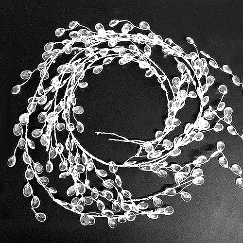 1m Kristall Diamant Girlande Acryl Perlen Rollen Dekor für Hochzeit, Party, Vorhang, Tür Vorhang, Home Decorations