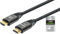 Manhattan 355933 HDMI-Kabel mit Ethernet mit sehr hoher Geschwindigkeit, zertifiziert 8K@60Hz, 1m, Schwarz