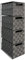 Arpan Grey 4 Drawer Storage Cabinet Unit Ideal for Home Office Bedroom Kitchen Bathroom