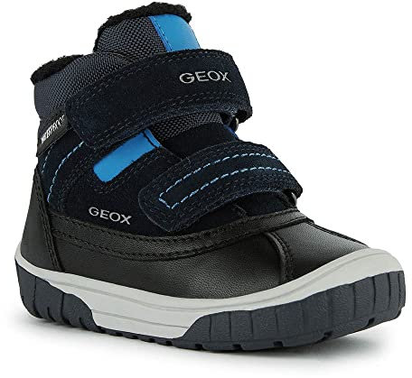 Geox Baby - Jungen B Omar Boy Wpf Stiefeletten, Navy Sky, 23 EU