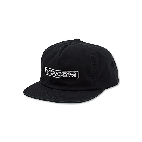 Volcom Herren Volzee ADJ Cap, schwarz, Einheitsgröße