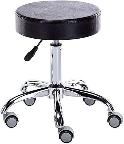 Tabouret sur roulettes Tabouret de bar Tabouret pivotant Tabouret roulant Escabeaux de bureau Tabouret de spa Tabouret de magasin Tabouret pivotant avec roulettes Tabouret pivotant à hauteur de