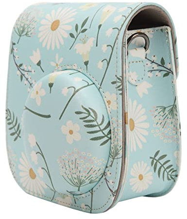 Étui de Protection pour Appareil Photo instantané, Sac en Cuir PU avec Bandoulière Réglable, étui de Protection et Portable pour Appareil Photo instantané Mini 12 11