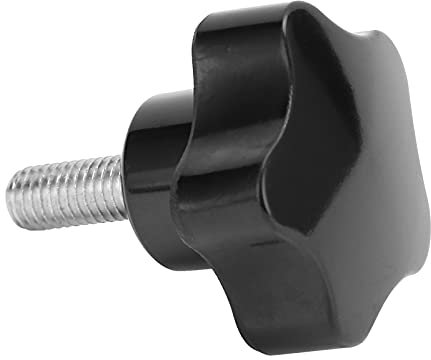 Handdrehschraube, 5-teiliger M8x40x20-Knopf, Fünf-Sterne-Pflaumenverriegelungsgriff, Handdrehschraubenverschluss für Mechanische Geräte, Vorrichtungszubehör