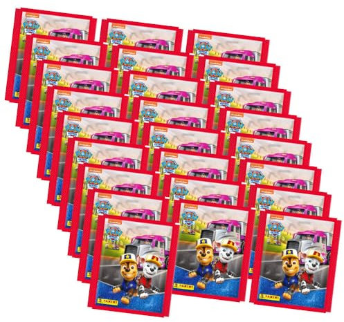 Panini Paw Patrol Sticker Serie 9 - Big Truck (2023) - Sammelsticker - Auswahl (25 Tüten)