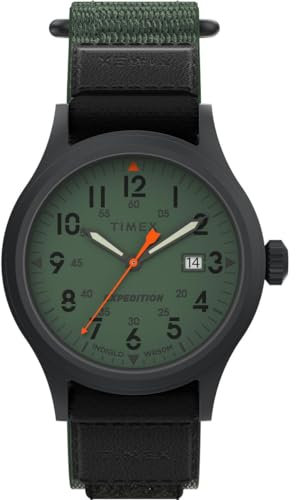 Timex Herren Analog Armbanuhr mit Stoffband Expedition Scout