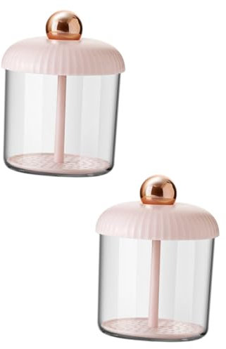 Angoily 2st Zum Waschen des Gesichts Reinigungsmilch Gesichtsreinigung Versorgung Mesh-Taschen Gesichtsreinigungsgerät Reinigungswerkzeug Rosa Seifenblasen P.s Atmungsaktiv