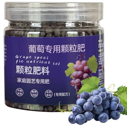 Abono orgánico para uvas | Fertilizante para árboles frutales compuesto - Partículas de fertilizantes ricas en nutrientes con liberación lenta para frutas