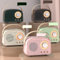 Altoparlante compatto retrò, mini altoparlante portatile compatibile con retrò, altoparlante vintage, radio classico vecchio stile, per disco USB, scheda TF, uscita audio, radio FM (erba verde)